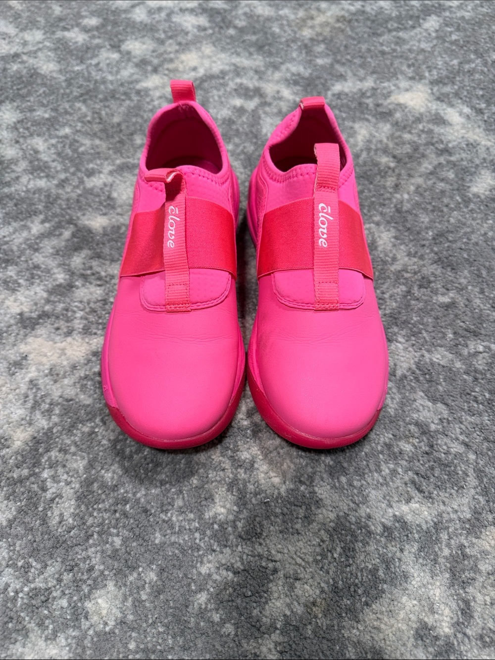 Clove Women’s Slip-On Sneakers in Hot Pink